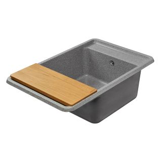 Мойка кухонная Акватон Беллис 78см серый 1A725032BS230